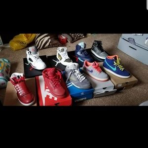 Jordan's and nikes